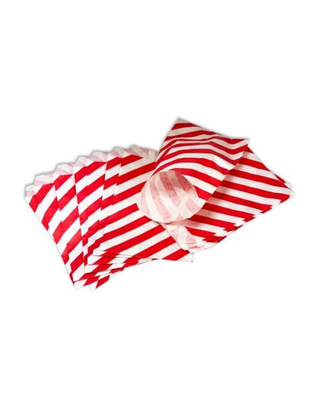 Tomme slikposer, 20 stk. (rød/hvid)