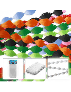 Crepe guirlande, 6 meter,...