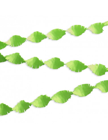 grøn Crepe guirlande