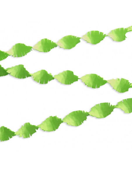 grøn Crepe guirlande