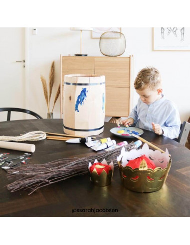 Maling af fastelavnstønde