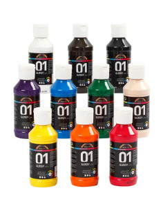 Akryl maling 10 stk.