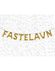 Guld balloner fastelavn 2