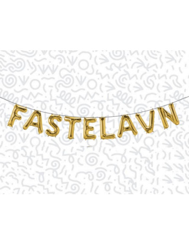 guld balloner fastelavn