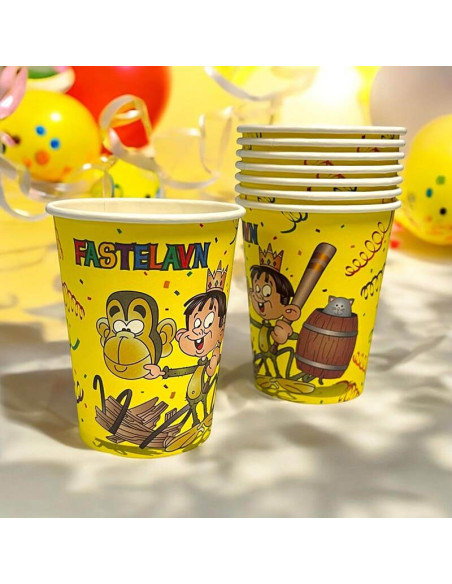 Papkrus Fastelavn, 8 stk. 250 ml