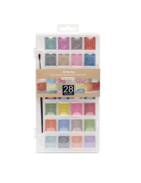 Metallic akvarel maling