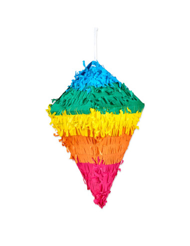 Piñata, Diamantform, 45 cm, med...