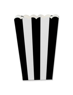 Popcornbægre, sort hvid, 8...
