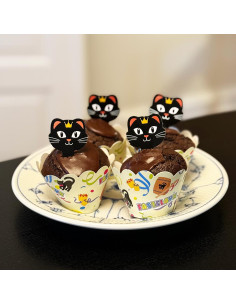 Fastelavn cupcake wrapper,... 2