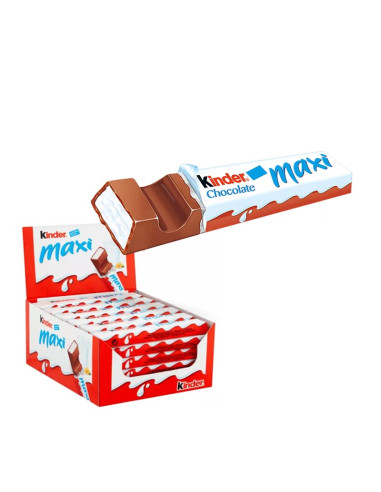 Kinder Chokolade Maxi, 36 stk.