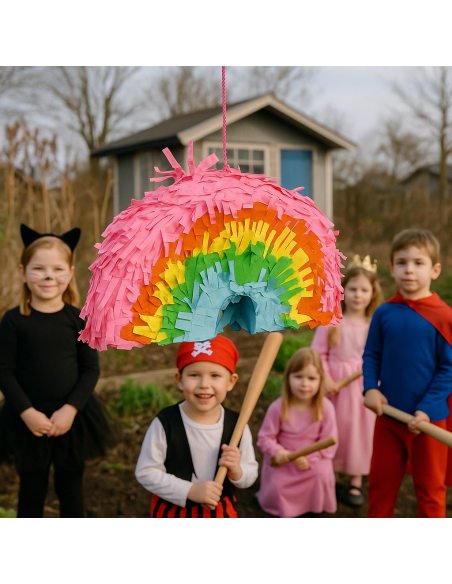 Piñata, Regnbue