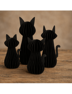 Sort fastelavns kat,... 2